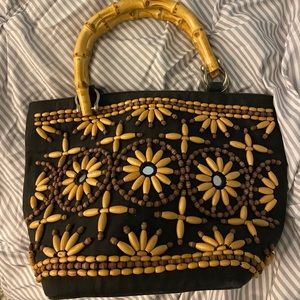 Vintage Talbots beaded bag